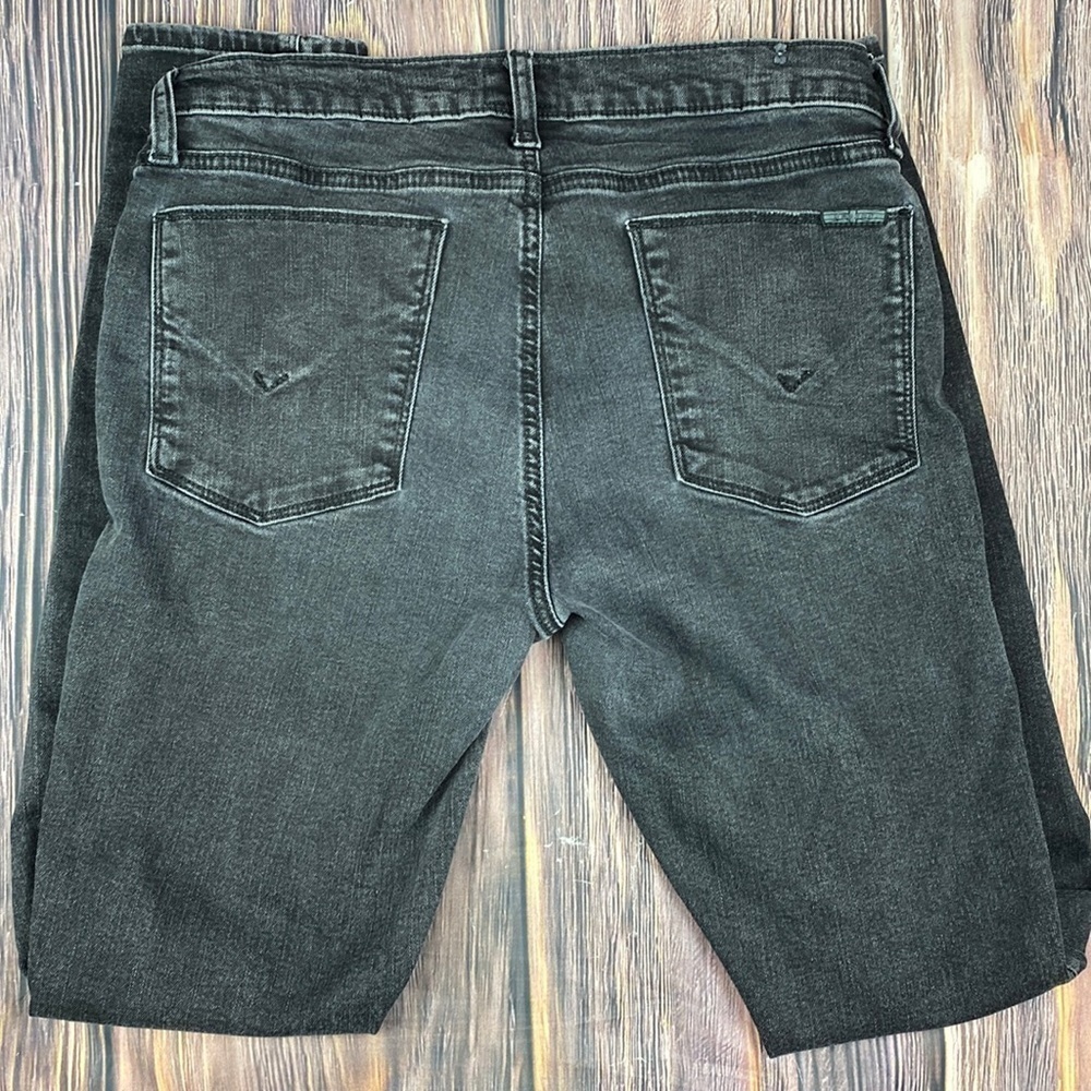 Woman’s Hudson Krista Super Skinny Black Faded Wash Jeans- Size 30